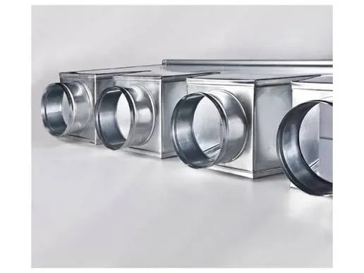 Yuvarlak bağlantı ağızlı galvaniz kanal kutuları